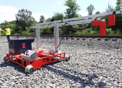 Toward Automated Field Ballast Condition Evaluation: Development of a Ballast Scanning Vehicle 